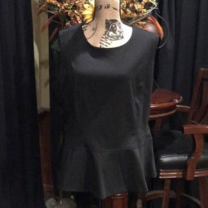 Style and Company peplum top is size XL